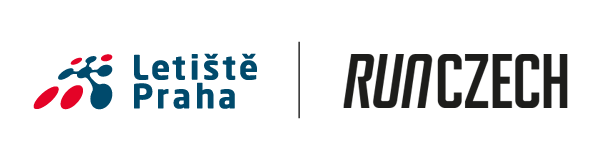 Letiště Praha a RUNCZECH logo partnerství