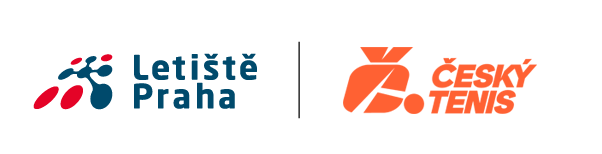 Letiště Praha a Český tenis logo partnerství