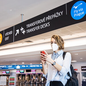 Fly via Prague, Foto: Letiště Praha