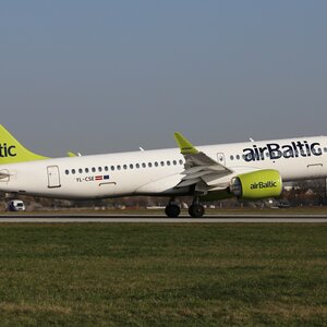 airBaltic, Photo Credit: Prague Airport