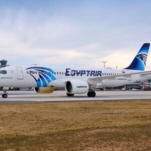 Airbus A220,Photo Credit: Prague Airport
