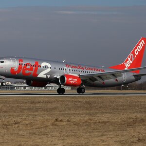 Jet2.com aircraft in Prague