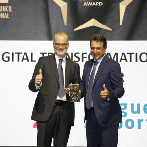 Jiří Pos převzal ocenění Digital Transformation Award