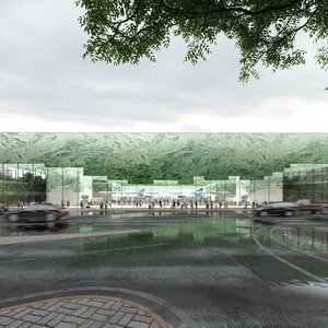 Future design of Václav Havel Airport Prague 03