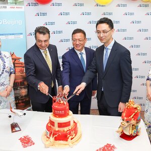 Slavnostní rozkrojení dortu