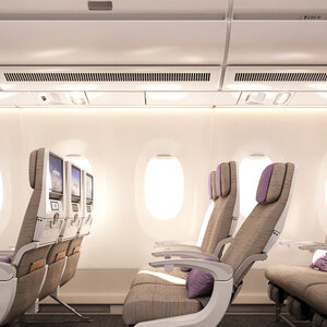 A350 interier