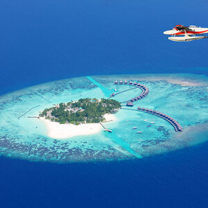 Maledivy - ostrov