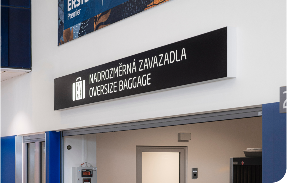 Rozměry a hmotnost zavazadel