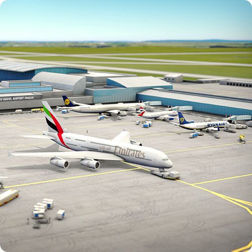 World of Airports mobilní hra