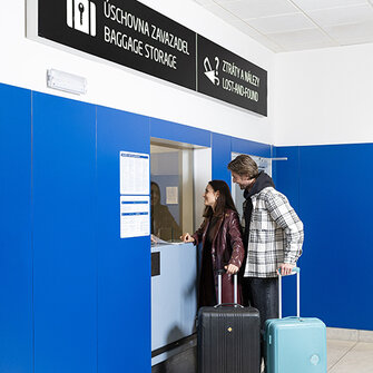 úschovna zavazadel