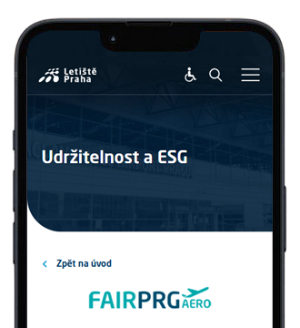Udržitelnost a ESG web